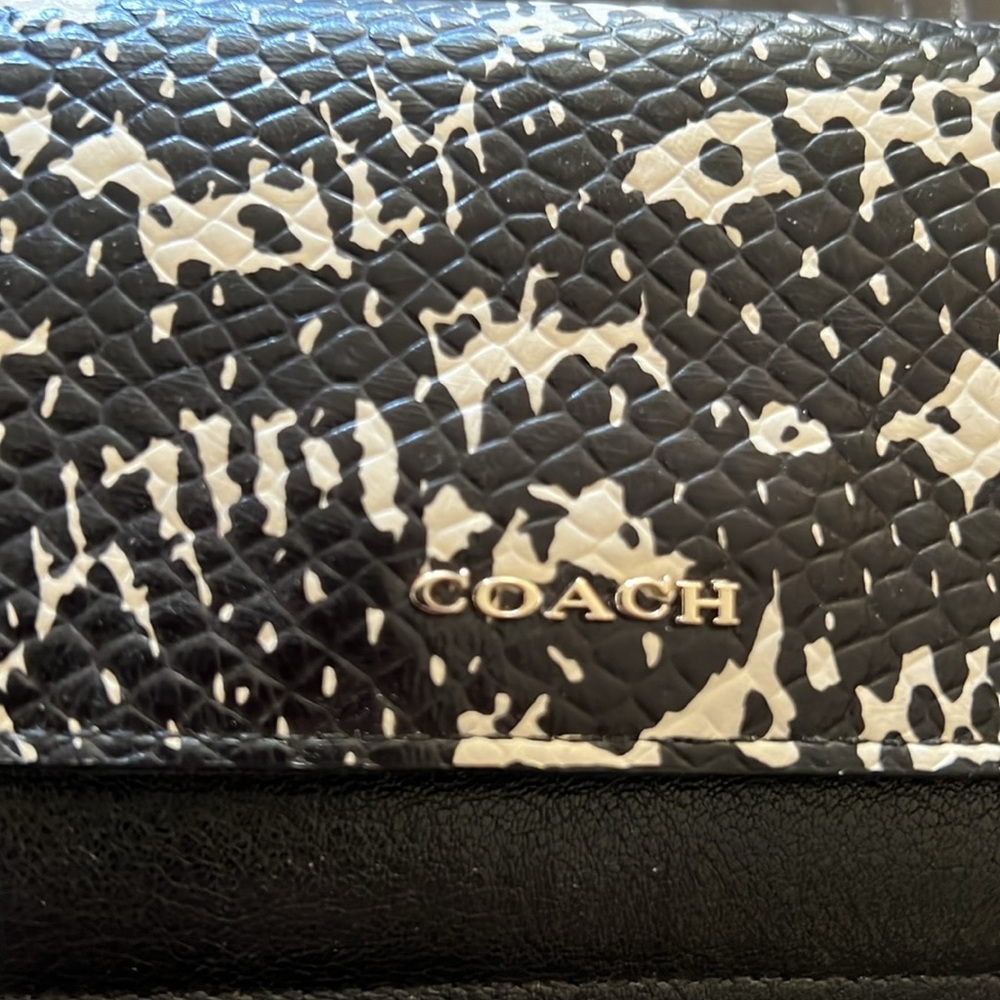 Black coach wallet - Picture 5 of 5